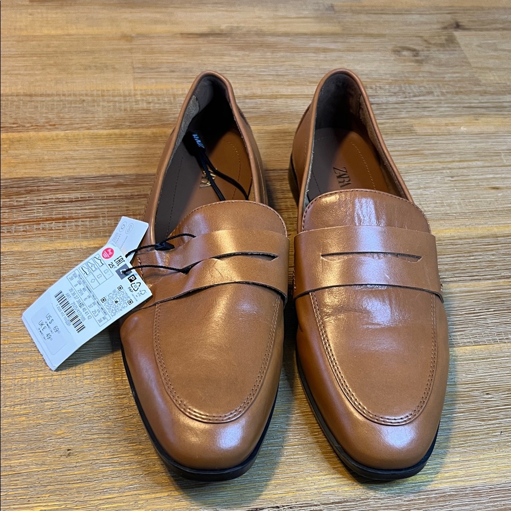 Zara Leather Loafer